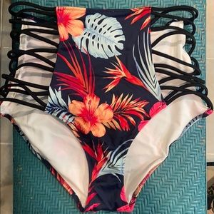 Pink Baiting suit bottoms